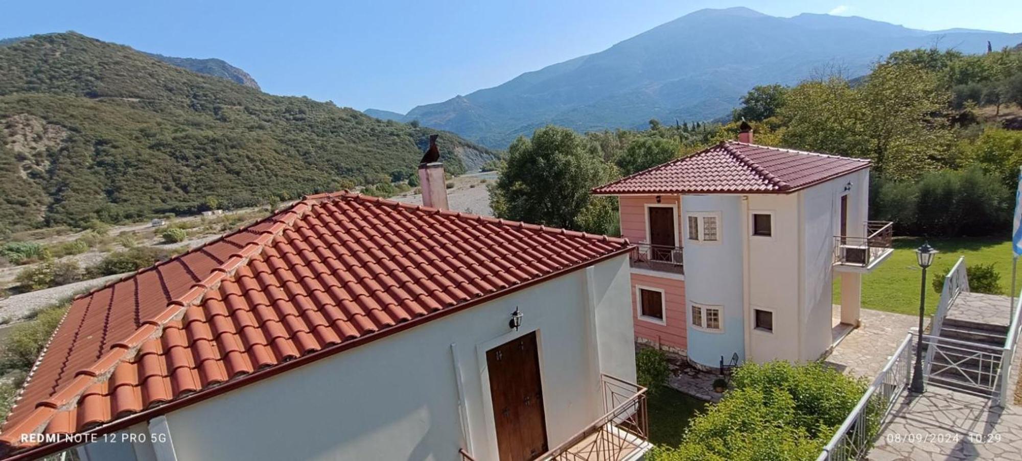 Evinos Village Resort Gefira Mpania エクステリア 写真